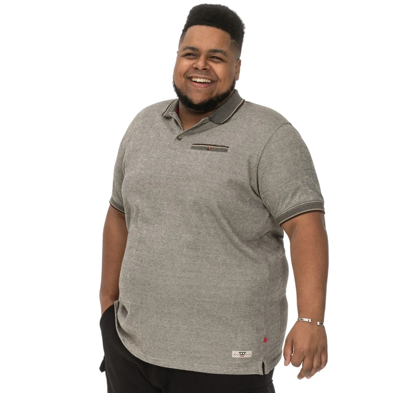 Summer Staple QuickDry Material D555 Mens Holyhead Big & Tall Short Sleeve Polo Shirt