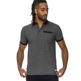 D555 Mens Newcastle Big & Tall Short Sleeve Polo Shirt Soft Texture Chic Layer