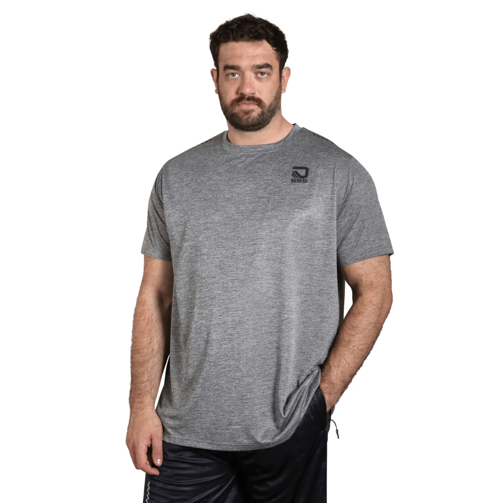 D555 Mens Retford Big & Tall Short Sleeve T-Shirt Wide Shoulder Cut
