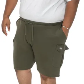 D555 Mens Wigan Big & Tall Fleece Cargo Shorts AbrasionResistant Flexible Comfort Wear