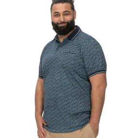Seamless Side Panels Easy Wear D555 Mens Woolwich Big & Tall Short Sleeve Polo Shirt
