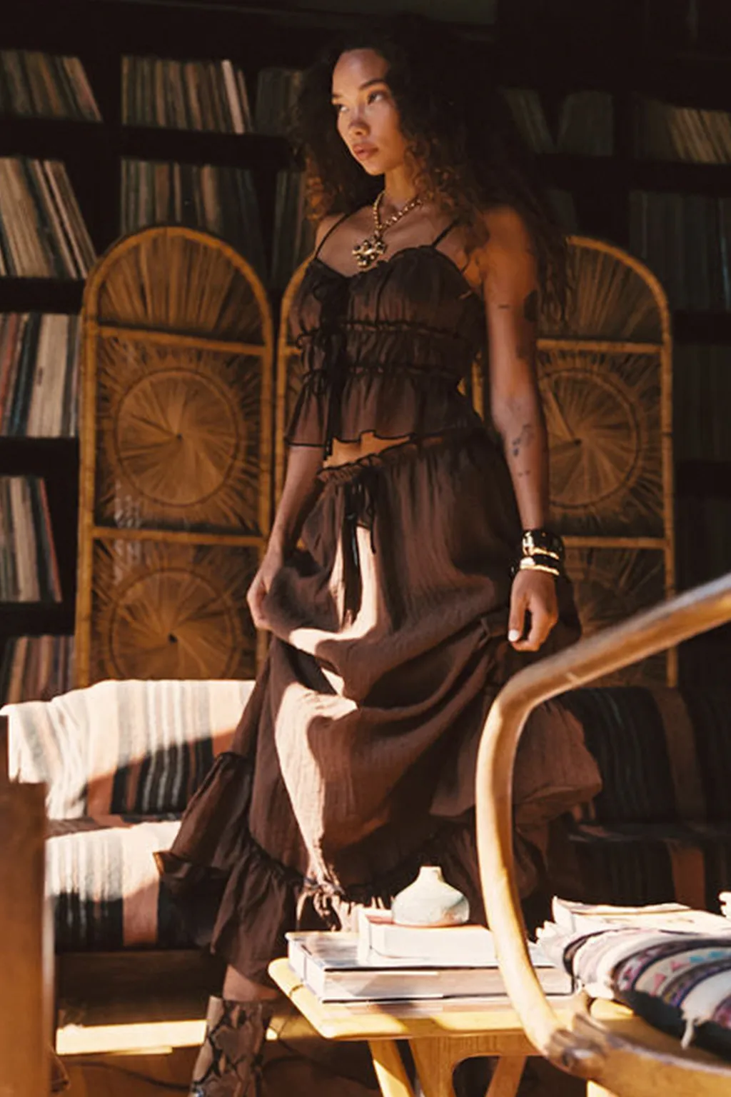 Modular Layering System Dahlia Brown Tank