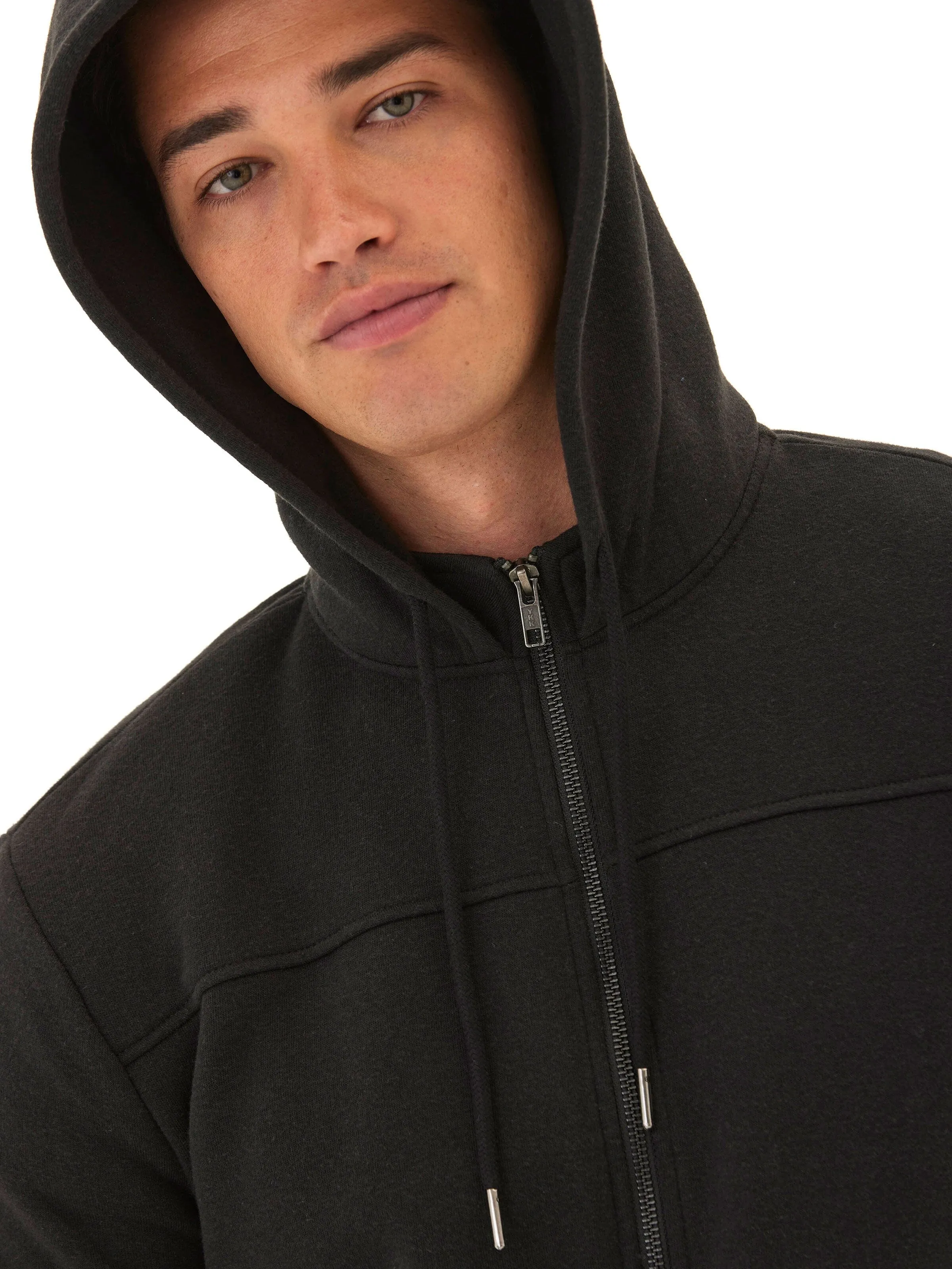 Ergonomic Seams Dante Triblend Fleece Zip Hoodie