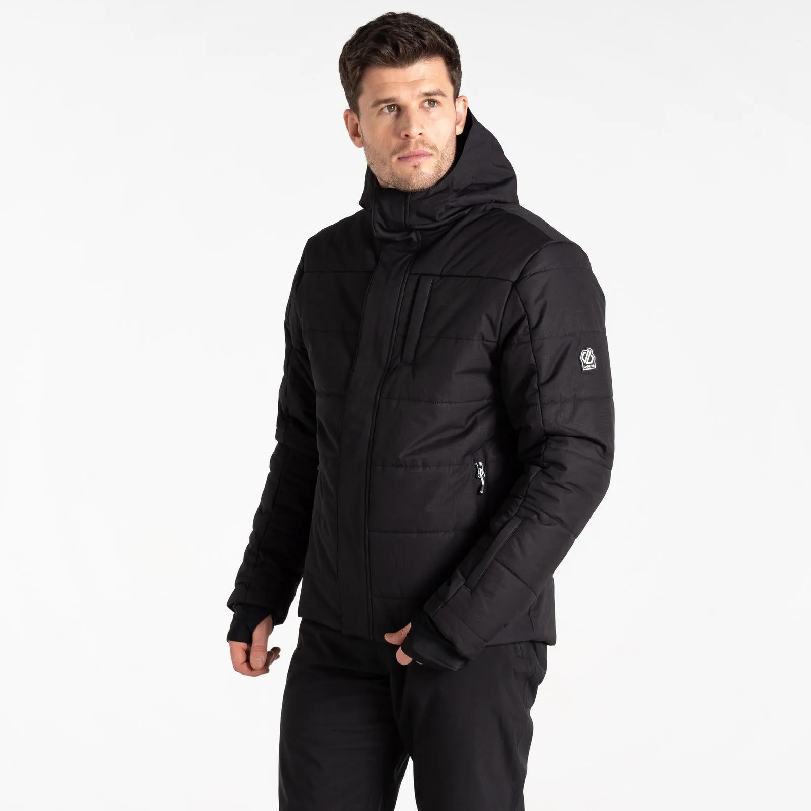 Tactical Wear Comfy Fit Dare 2b Mens Camber Baffled Ski Skiing Jacket