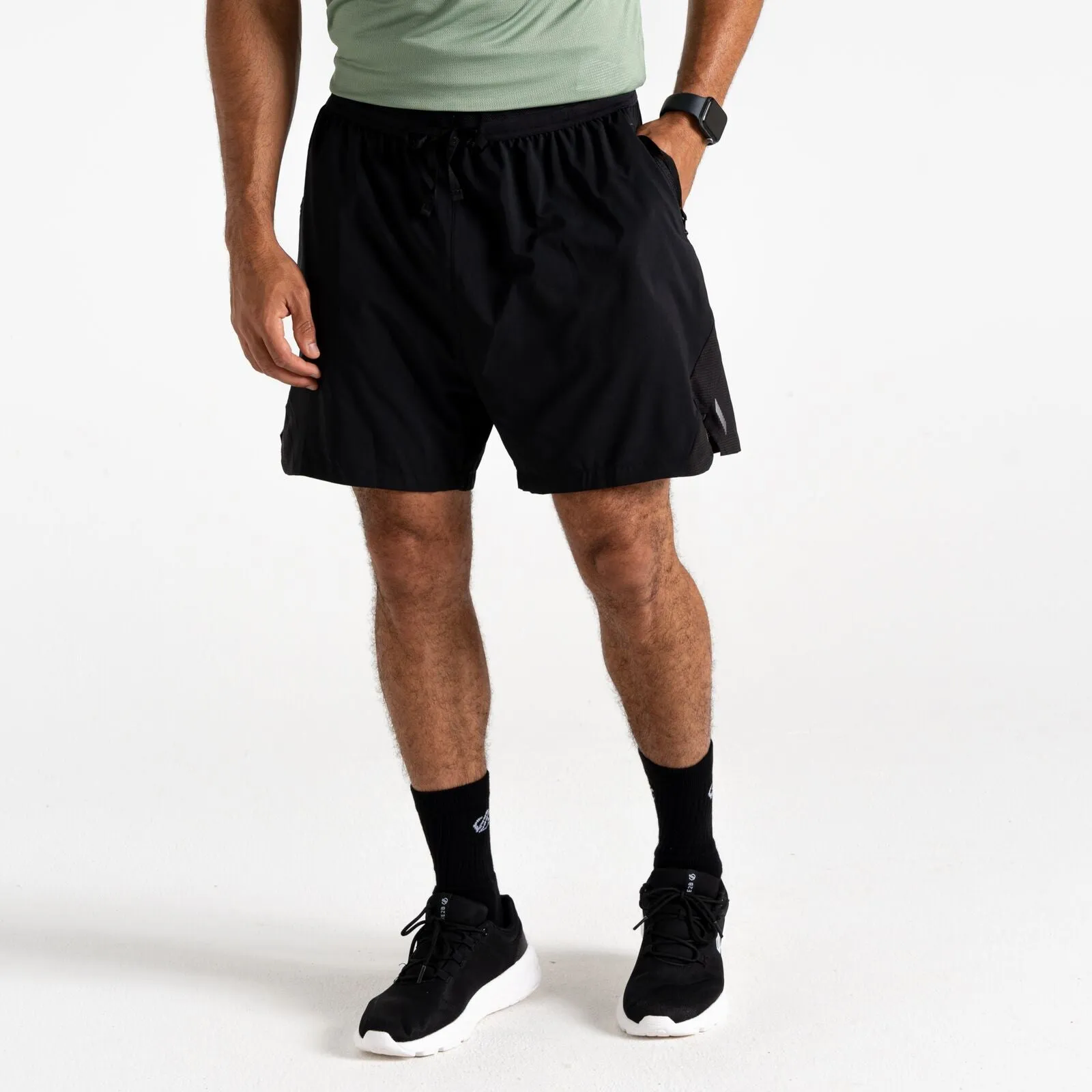 Dare 2B Mens Ultimate Running Shorts Modular Storage Design