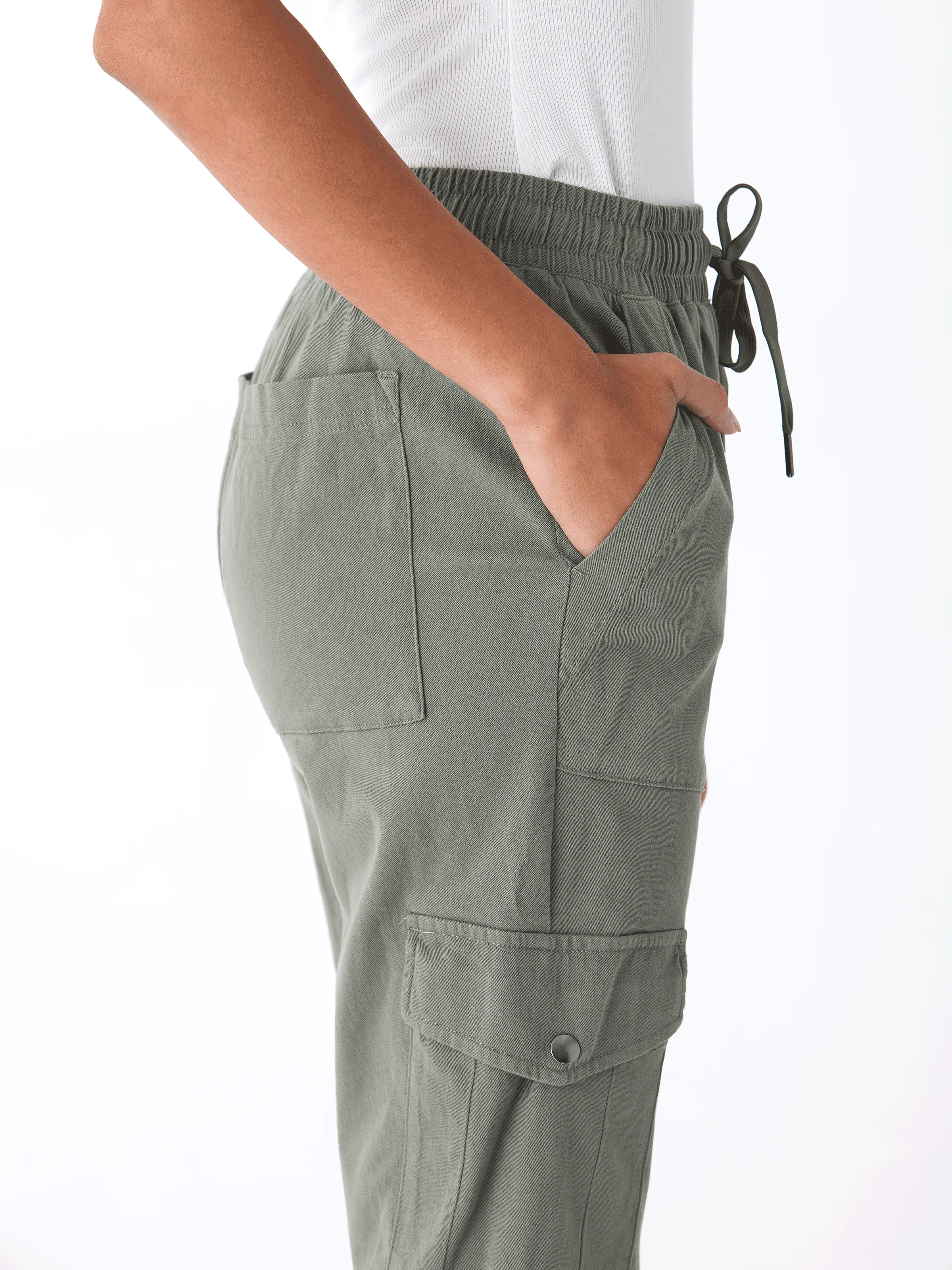 Delilah Stretch Twill Cargo Jogger 27" Freedom Move
