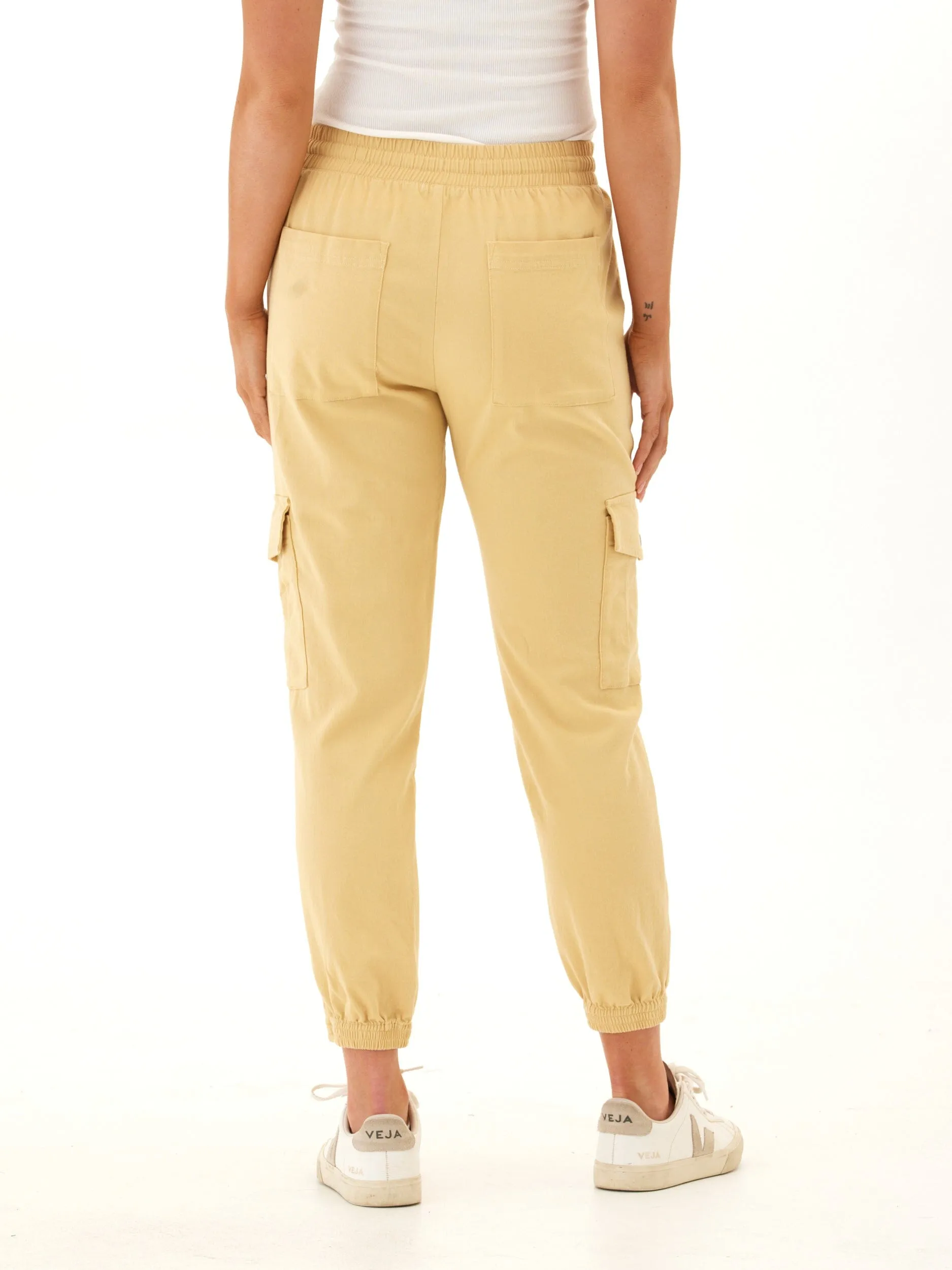 Core Comfort Straight Leg Delilah Stretch Twill Cargo Jogger 27"
