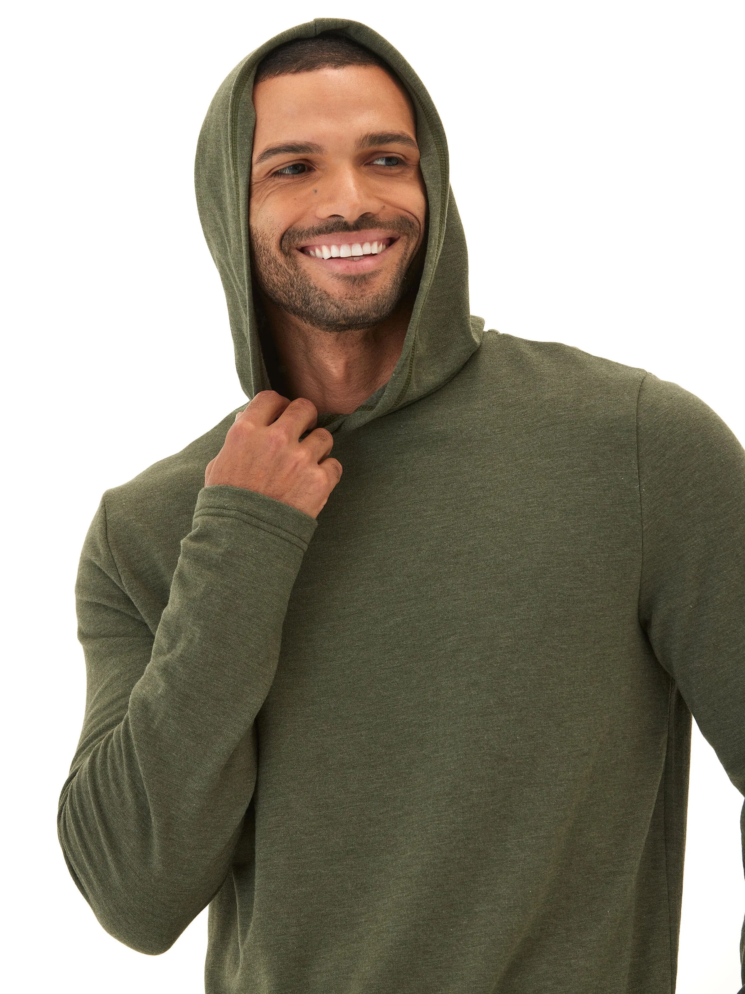 Dex Feather Fleece Pullover Hoodie MultiPocket Configuration MultiPocket Layout