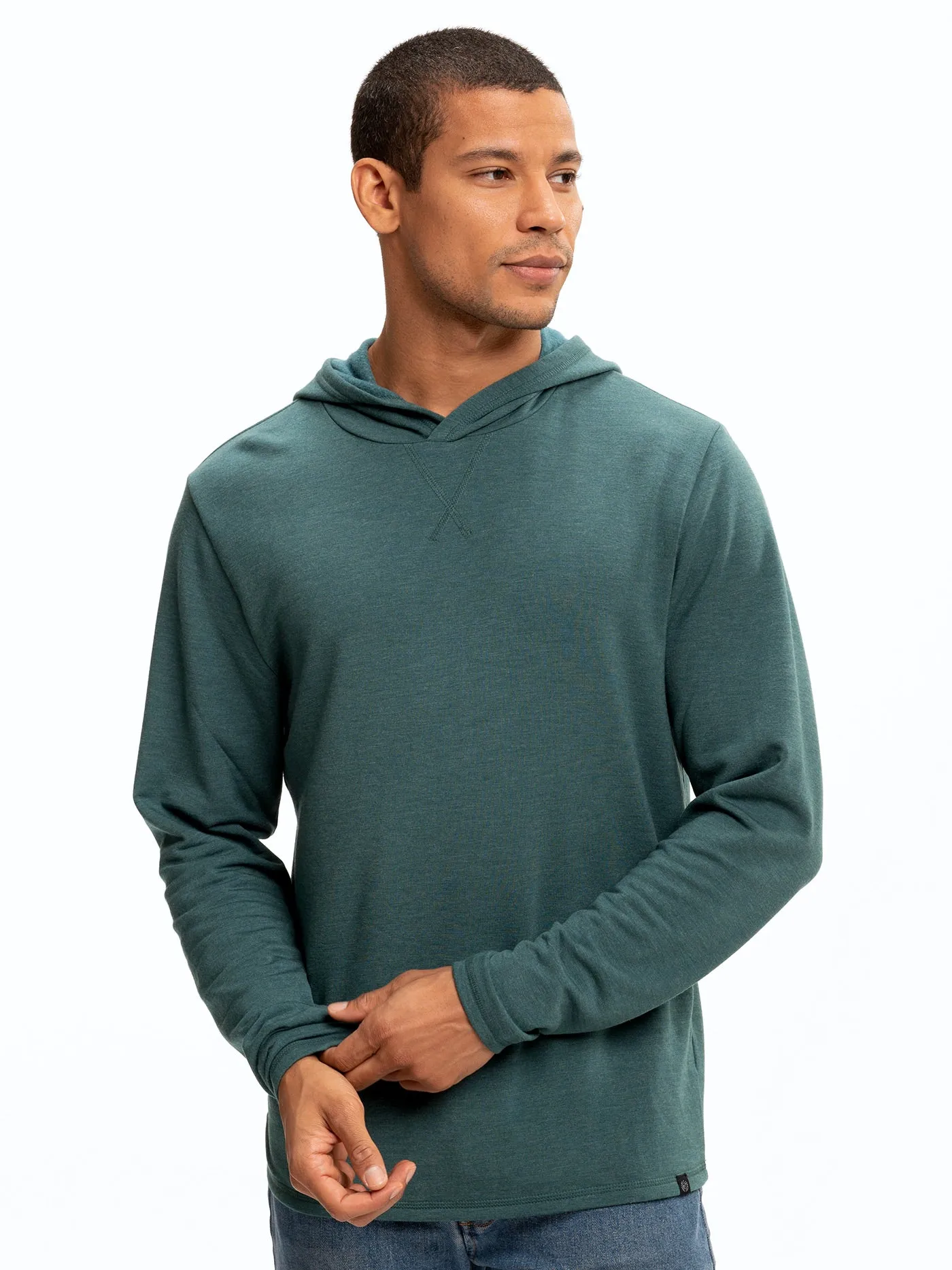 Dex Feather Fleece Pullover Hoodie All Weather Adaptability