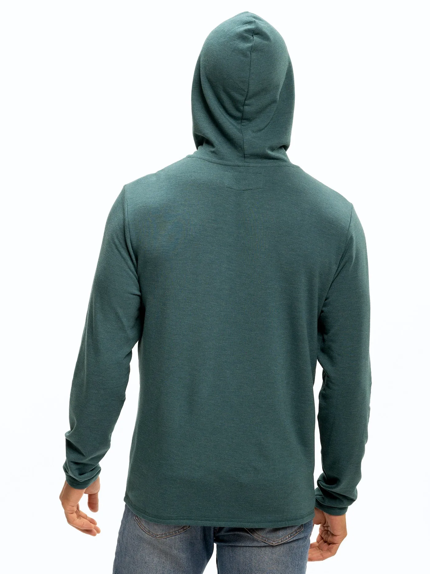 Winter Outerwear Thermal Regulating Hoodie Dex Feather Fleece Pullover Hoodie