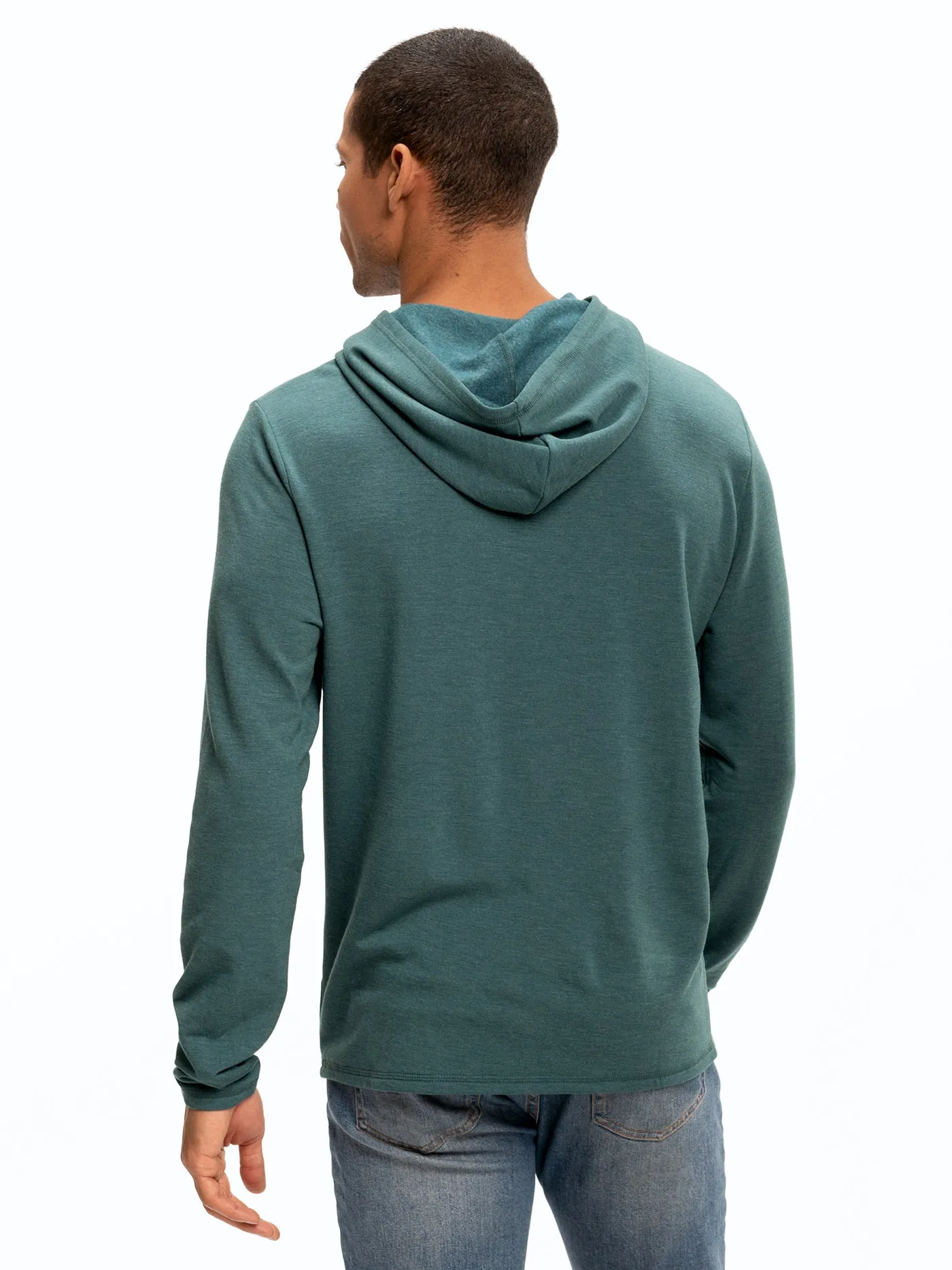 WindproofTechnology Dex Feather Fleece Pullover Hoodie