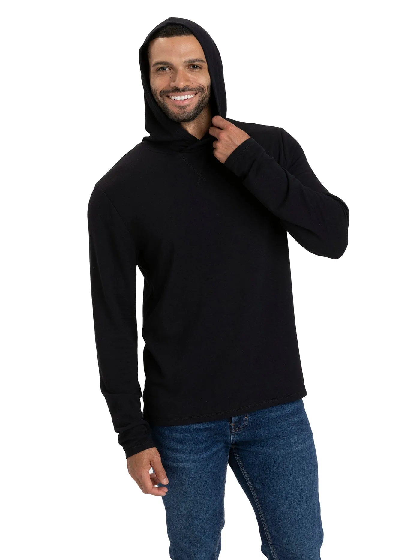 No Wrinkle Dex Feather Fleece Pullover Hoodie