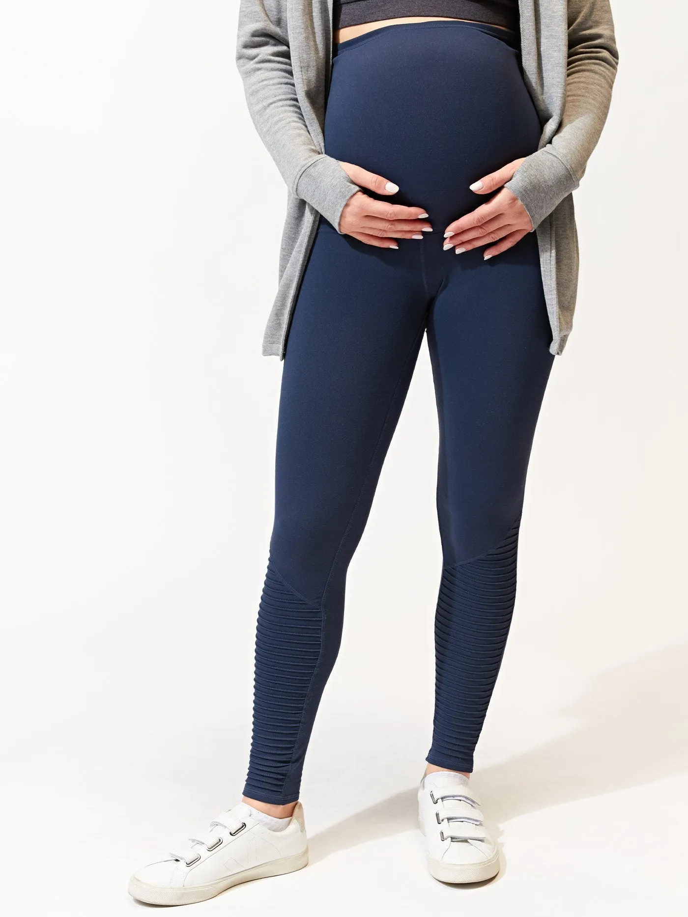 ReinforcedKnees Diaz Moto Maternity Legging