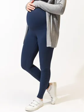 Wide-leg cut Diaz Moto Maternity Legging