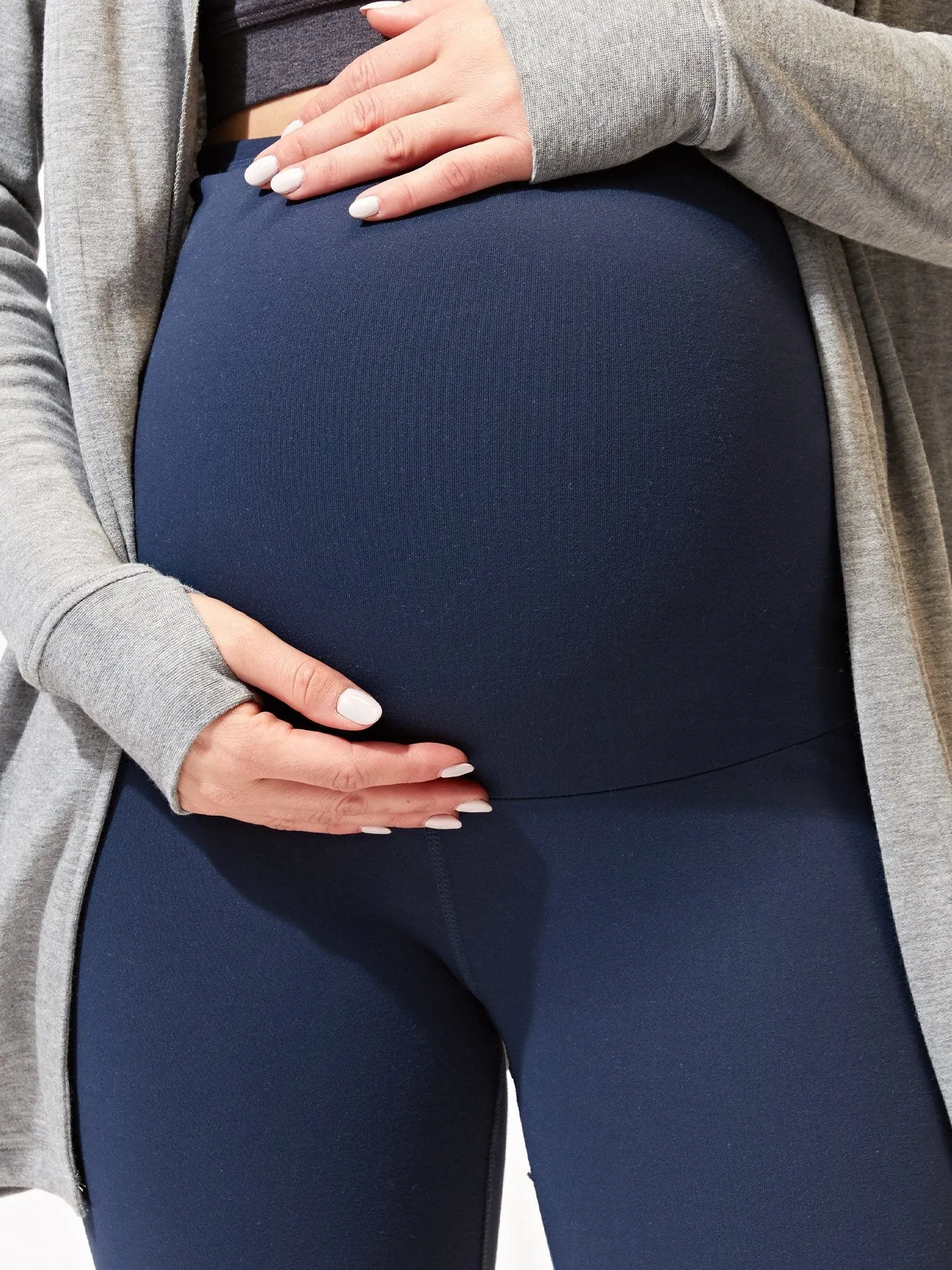 MoistureWickingFabric Diaz Moto Maternity Legging