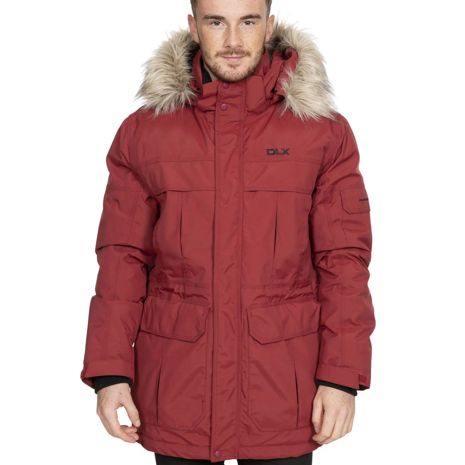 DLX Mens Highland Waterproof Down Parka Jacket TemperatureRegulating Tech
