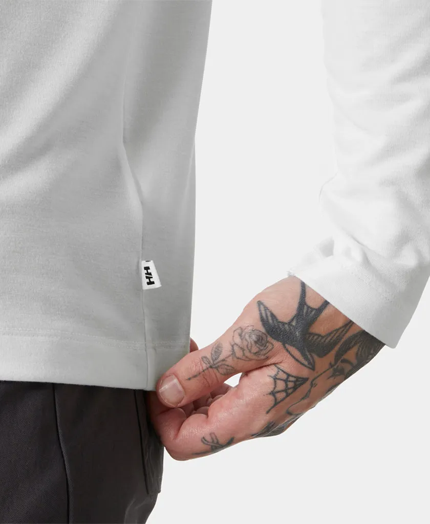 SKOG GRAPHIC LS TEE, White FrictionResistant Edges