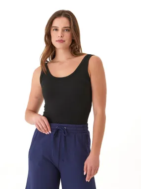 Mirabel Luxe Jersey Fitted Crop Tank least