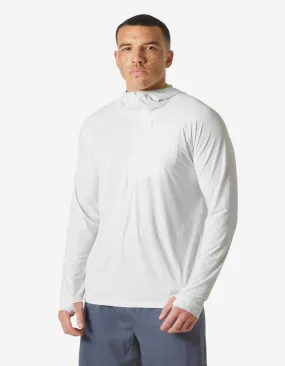 SHINE SOLEN 1/2 ZIP HOODIE, White Bonded Seam Durability StainRepellentCoating