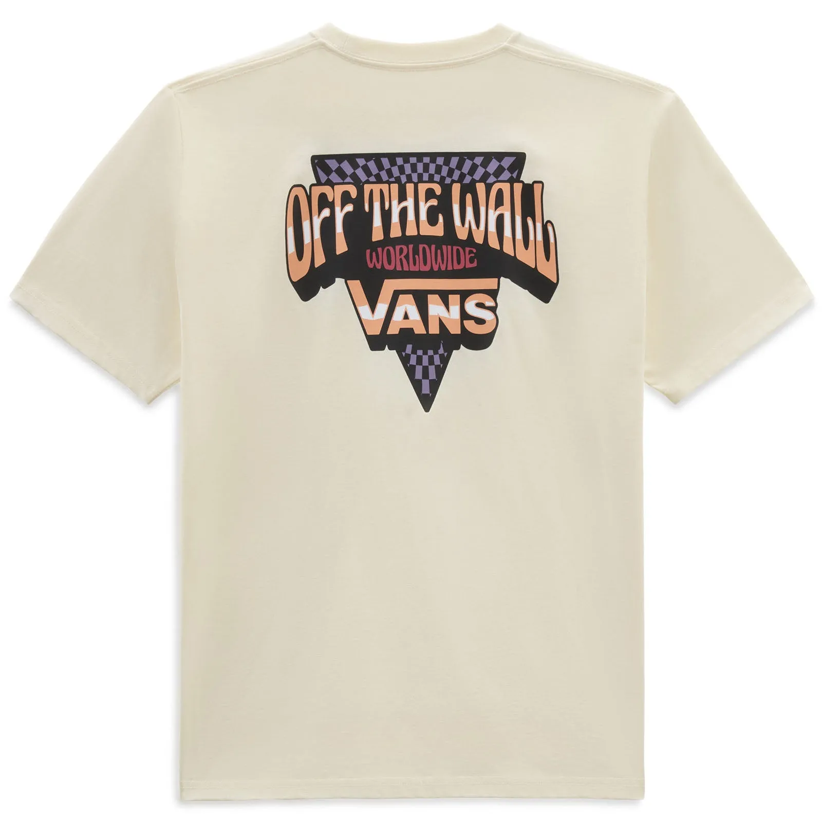 AbrasionResistant Fabric LayeredStyling Vans Mens Retro Roll Crew Neck T-Shirt