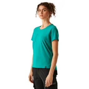 Regatta Professional Womens ADA Short Sleeve T-Shirt AntiStaticInnerLining Eco Friendly Dye