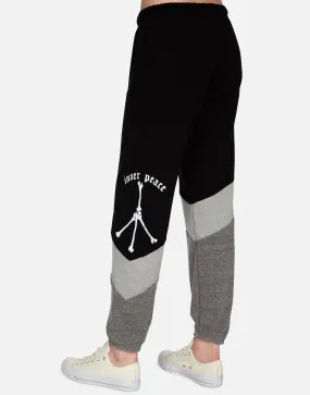 Relaxed Fit Design Bi Stretch Fabric Charlene Inner Peace Sign