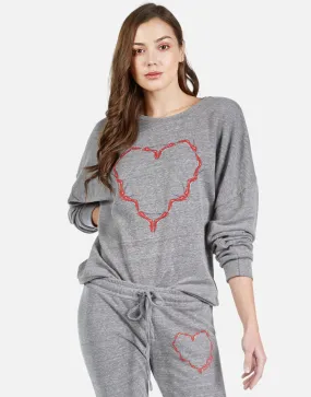 Flora High Heel Heart Non Restrictive Tailoring Workplace Use