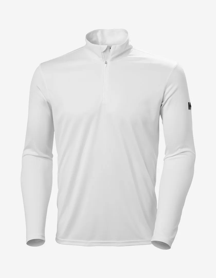 HH TECH 1/2 ZIP 2.0, White Easy Care Material