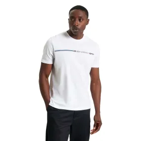 Flexible Shoulder Gusset Fitted Shirt Ben Sherman Mens Core Stripe Tee Short Sleeve T-Shirt