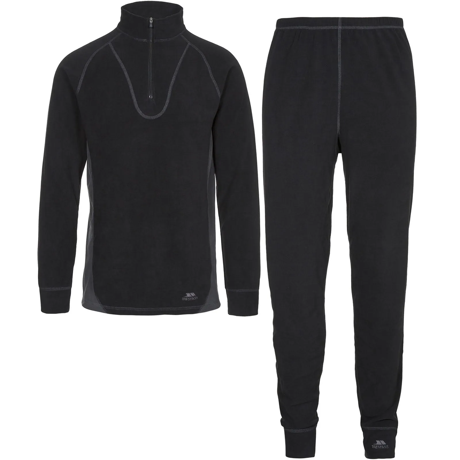 Flat waistband No Irritation Seams Trespass Adults Thriller Thermal Base Layer Set