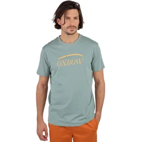 VentilatedBack OXBOW Mens Talai Short Sleeve T Shirt - Iguane
