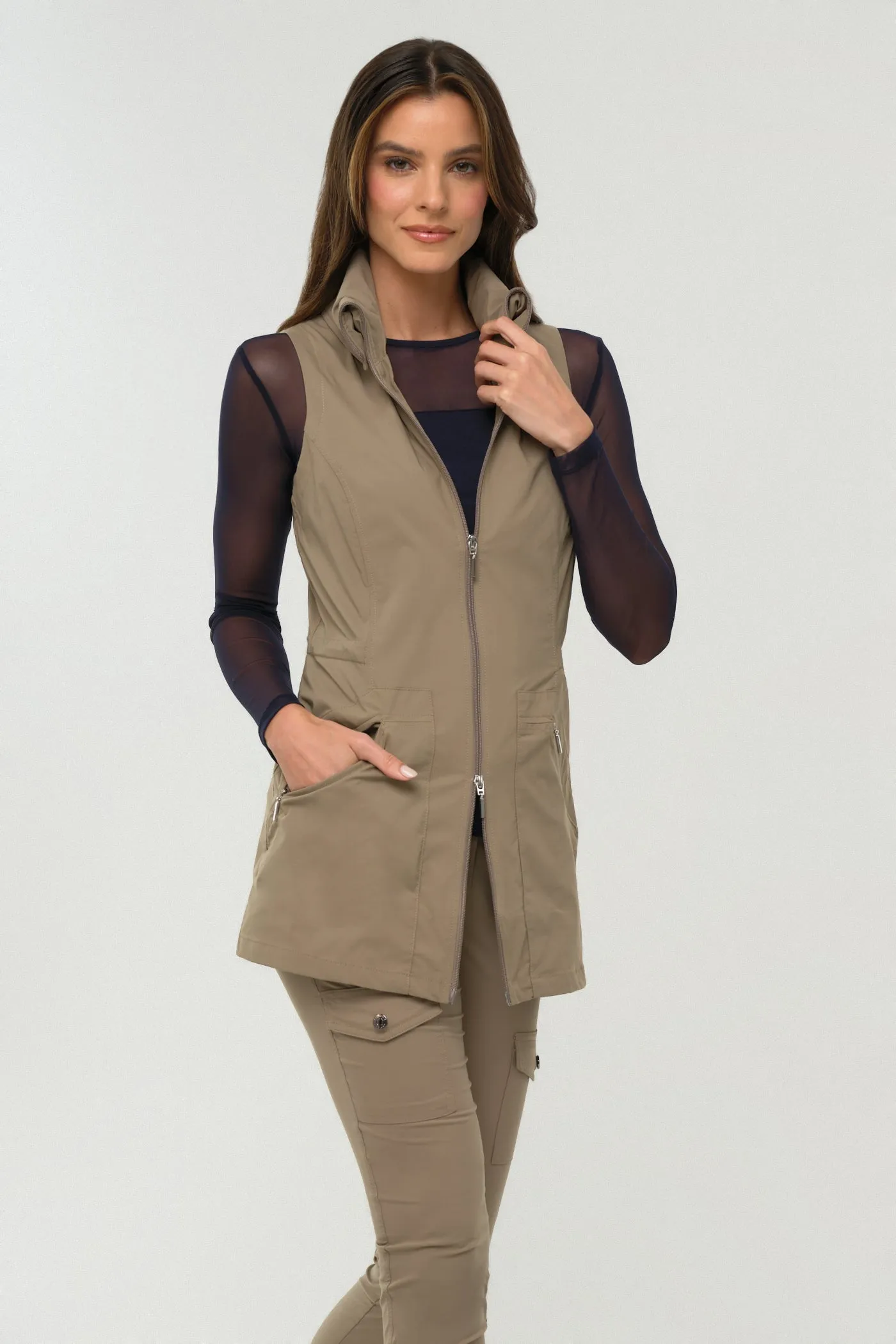 Delaney Travel Vest No Wrinkle