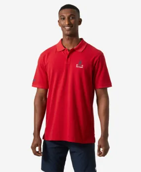 KOSTER POLO, Red Ergonomic Fit Design Relaxed Design