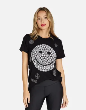 Edda Diamond Happyface Pre Shrunk Cotton Comfortable fit