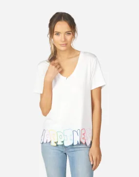 Elara Happiness Embroidery HighThreadCount