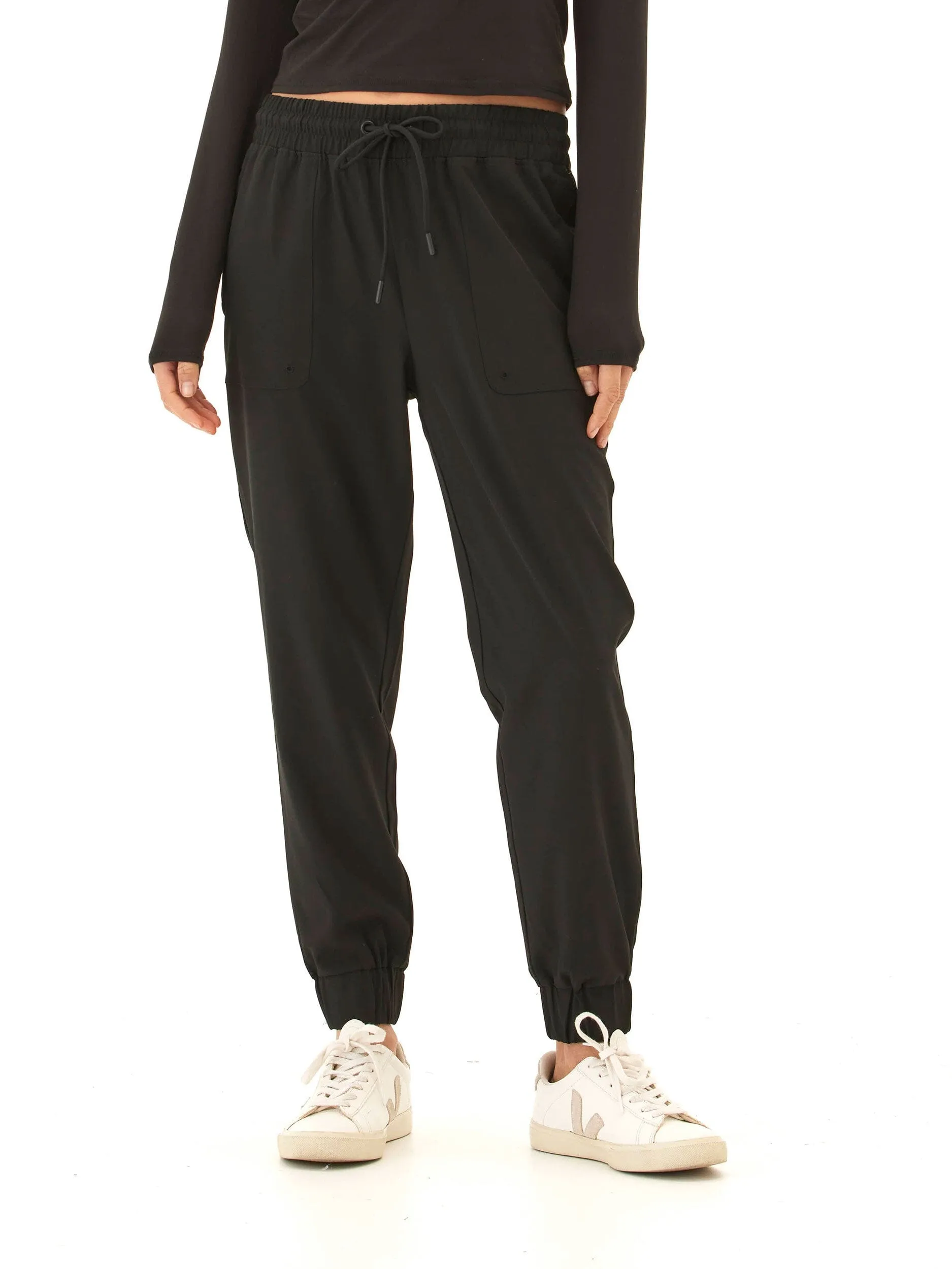 Anti Static Fabric Dynamic Fit Trysha Ultrastretch Woven Jogger