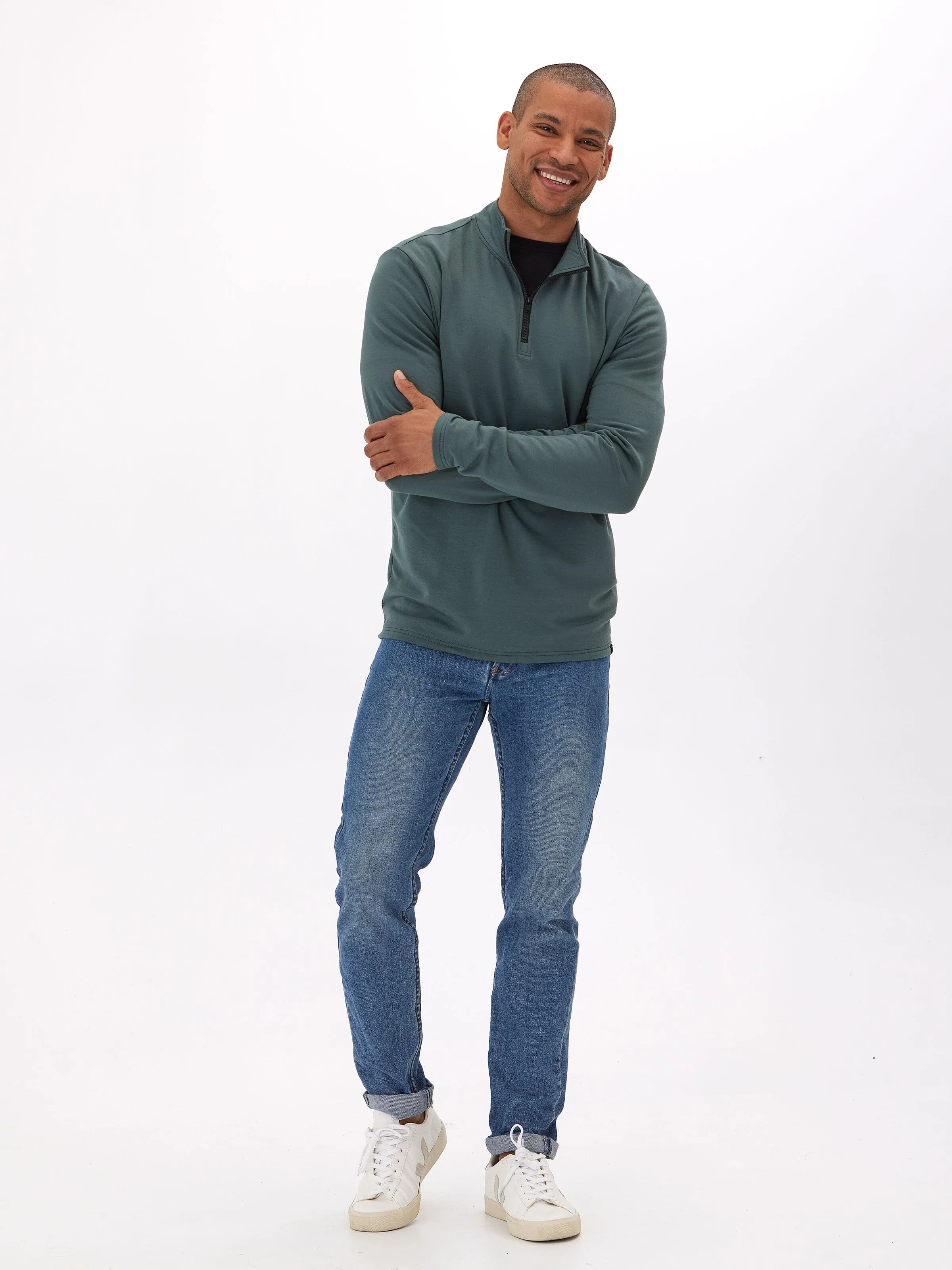 Kace Feather Fleece Quarter Zip SoftInnerLayer