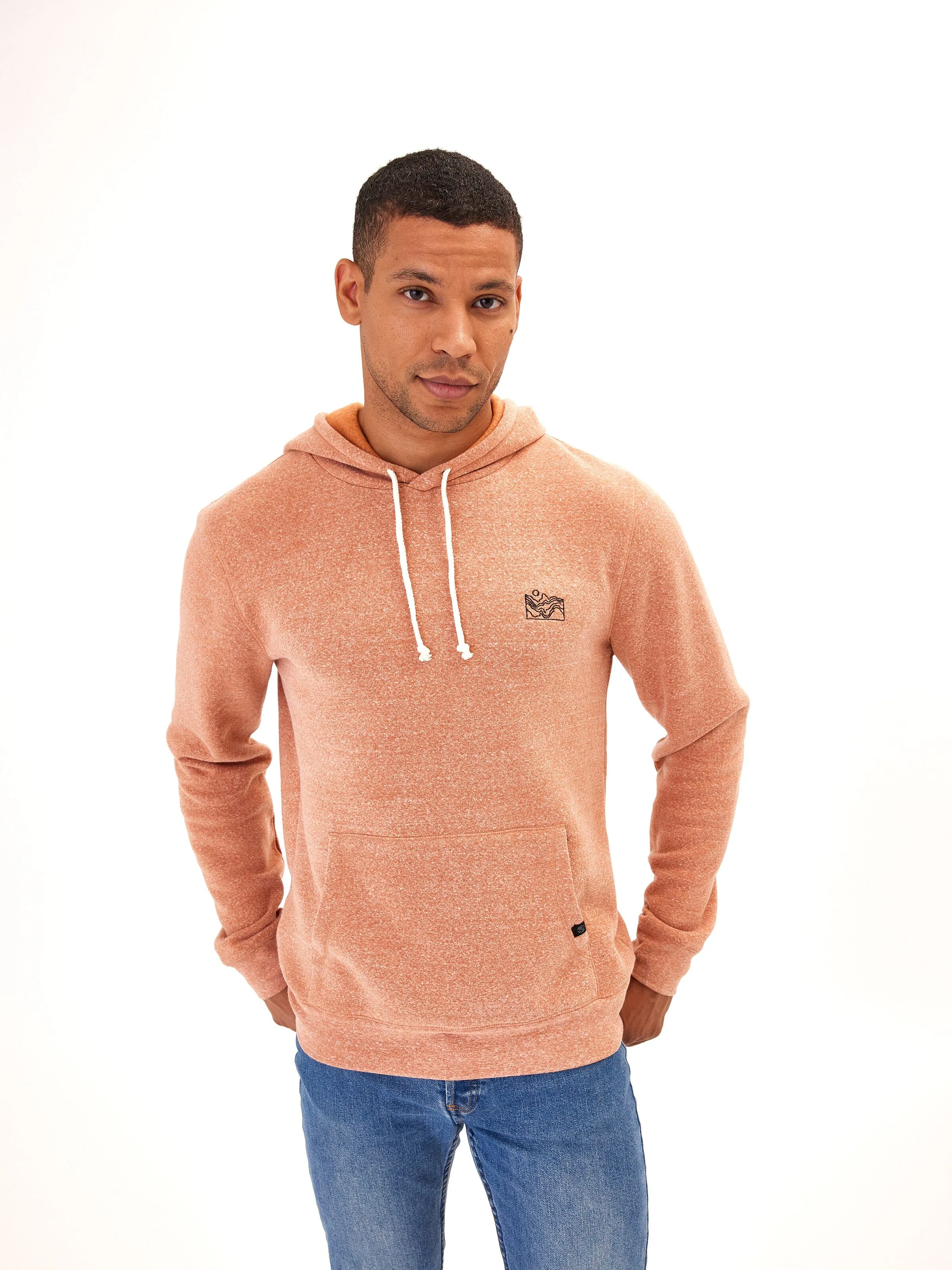 Functional Look Embroidered Triblend Pullover Hoodie