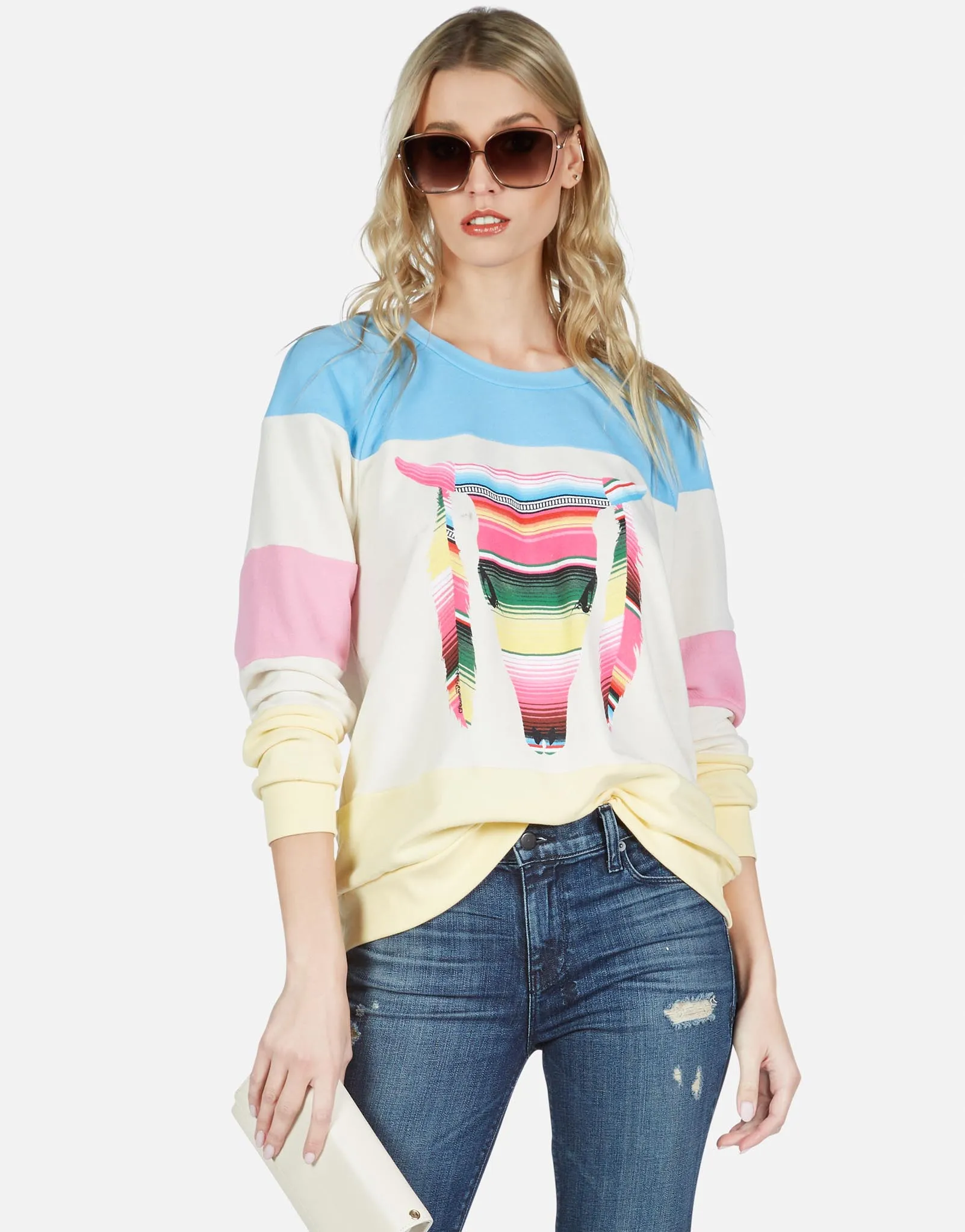 Modest Erica Striped Bull