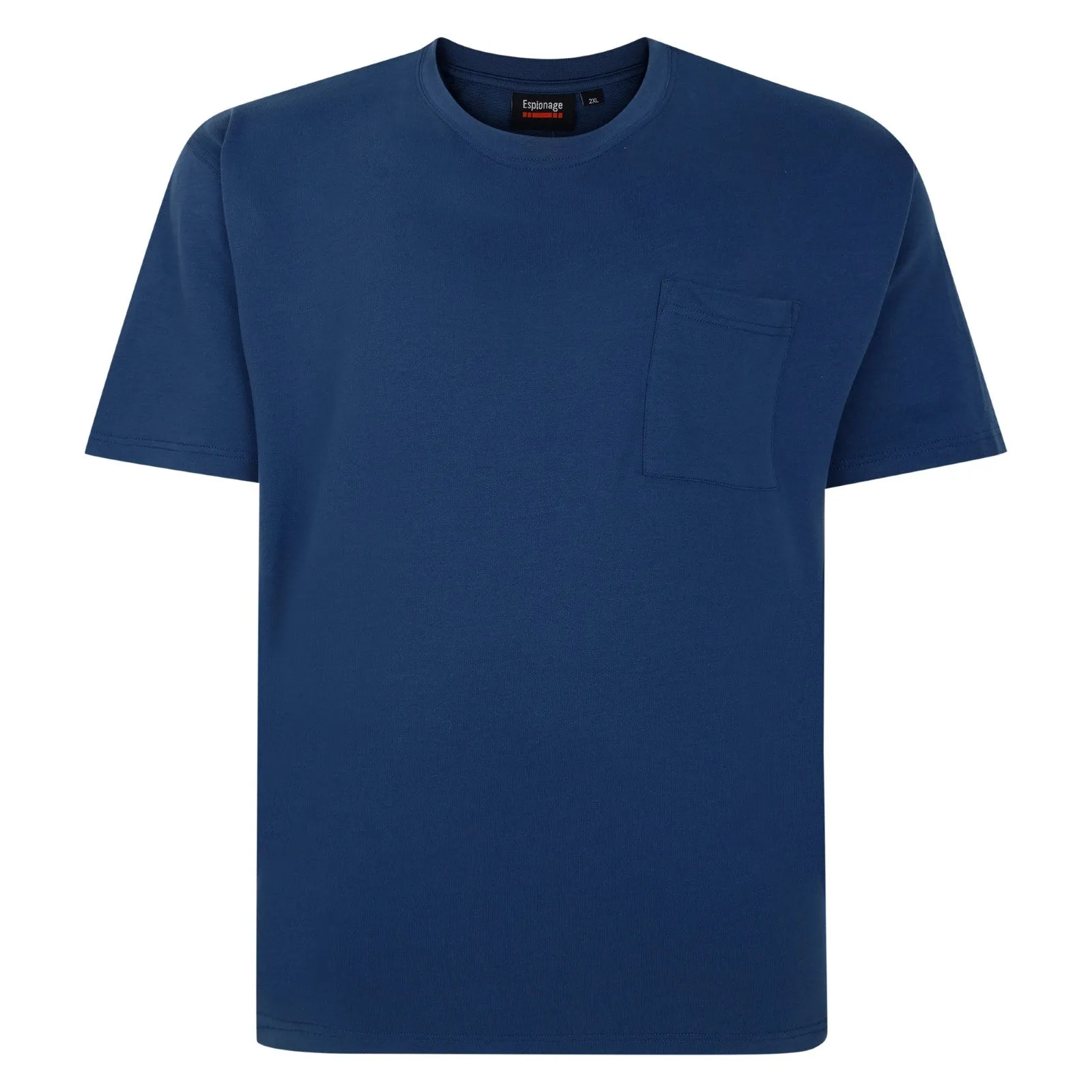 Double Layered Fabric Airflow Ventilation Espionage Mens French Terry Big & Tall Short Sleeve T-Shirt