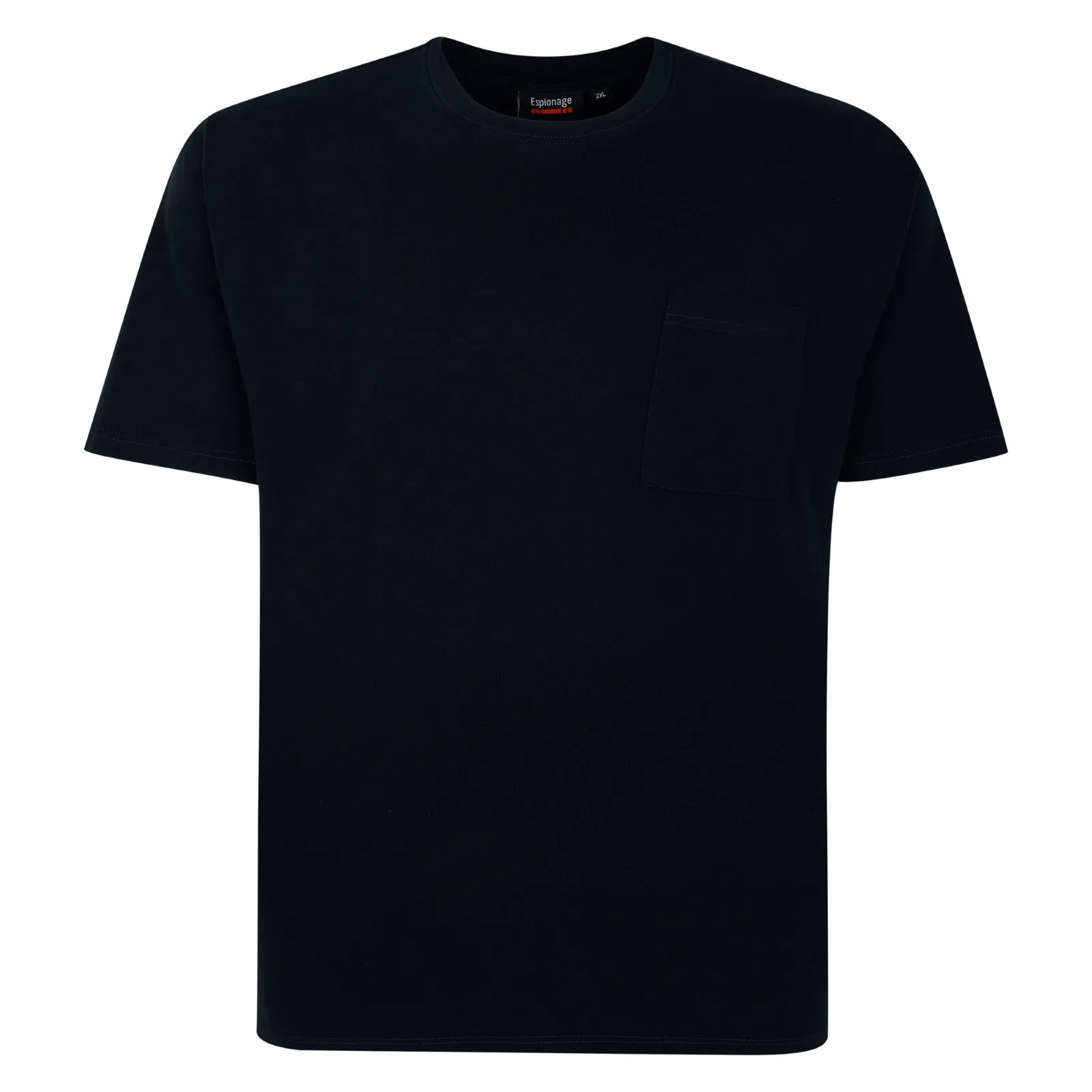 Espionage Mens French Terry Big & Tall Short Sleeve T-Shirt LowImpact Dye Process ButterySoftTextile