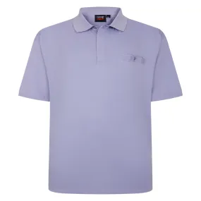 Espionage Mens Smart Big & Tall Short Sleeve Polo Shirt Everyday Basic Anti Pilling Surface