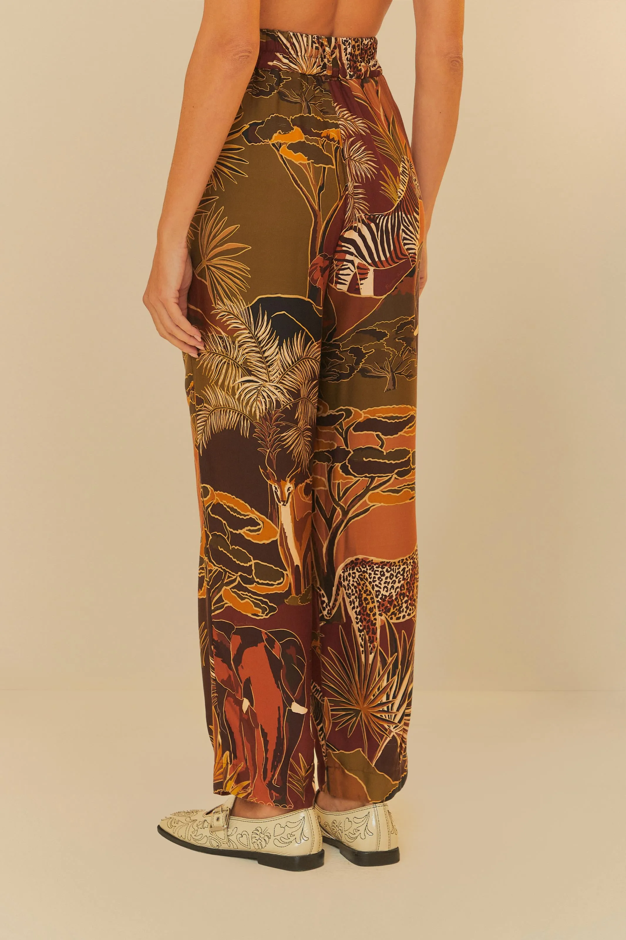 Department Store Style Smart Fit FARM SONHO DE SAVANA PANTS