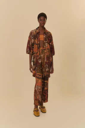 Reinforced Pockets Style Innovation FARM SONHO DE SAVANA PANTS
