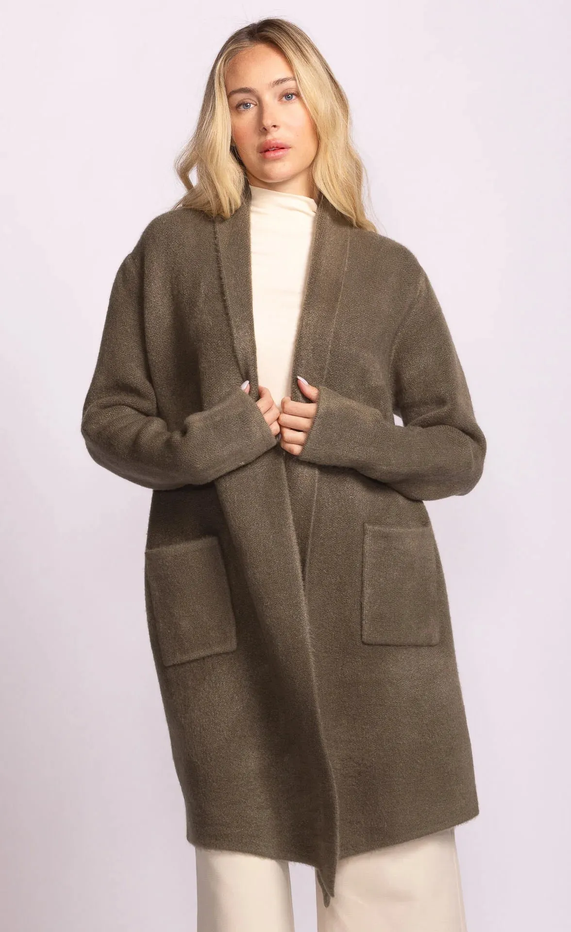premium fabric Reversible design The Stockport Cardigan