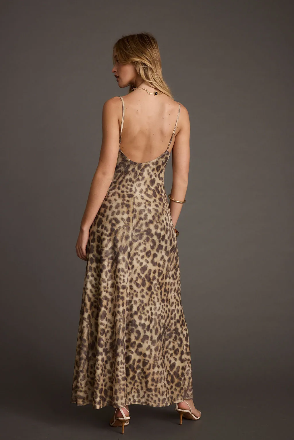 Wild Thing Leopard Print Mesh Maxi Dress Modern Appearance Smart Outfit