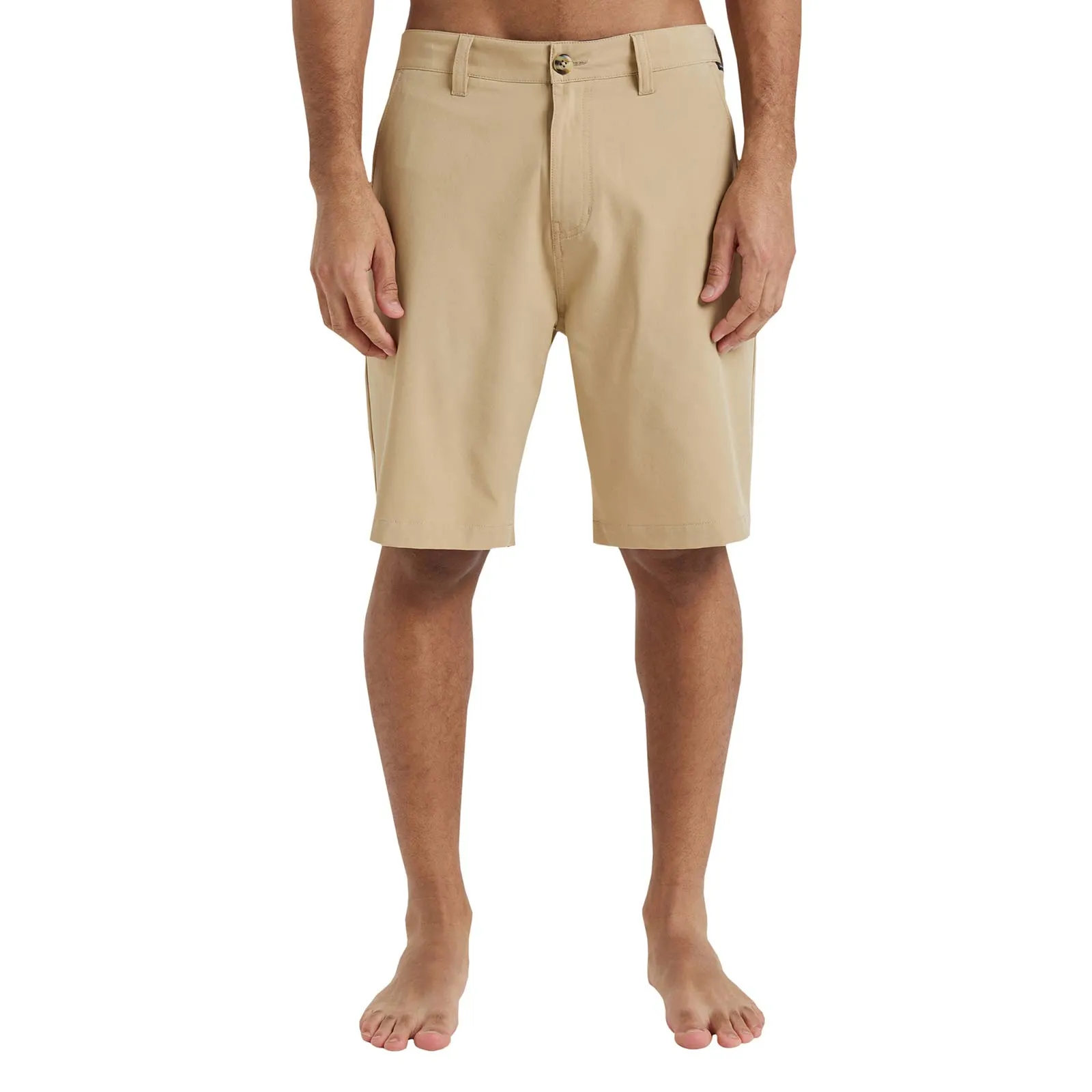 Performance Fit Temperature Regulating Tech Quiksilver Mens Union Amphibian 20" Chino Shorts