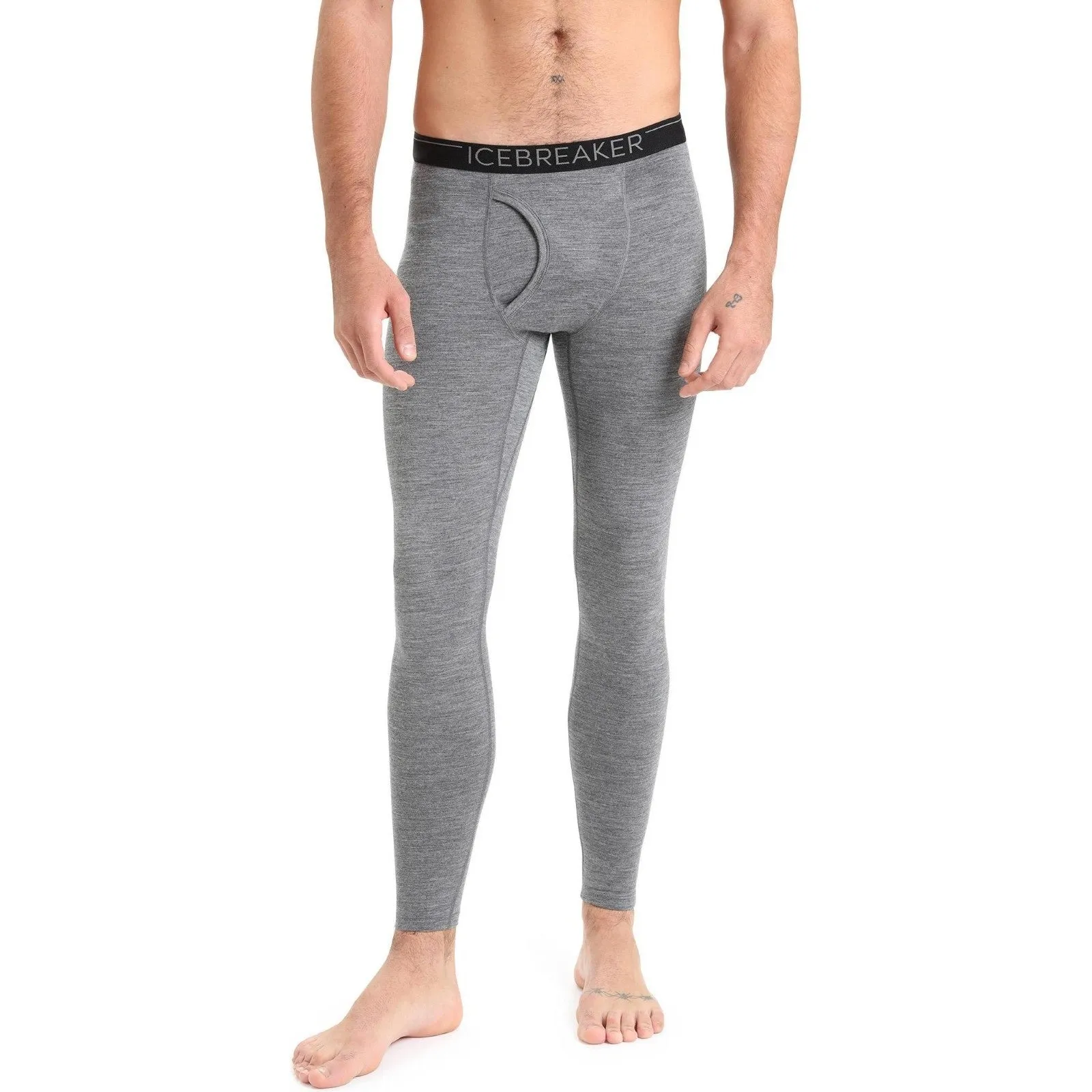 Icebreaker Mens Oasis Soft Lightweight Baselayer Bottoms Snag Free Fabric Chafe-Free Fit