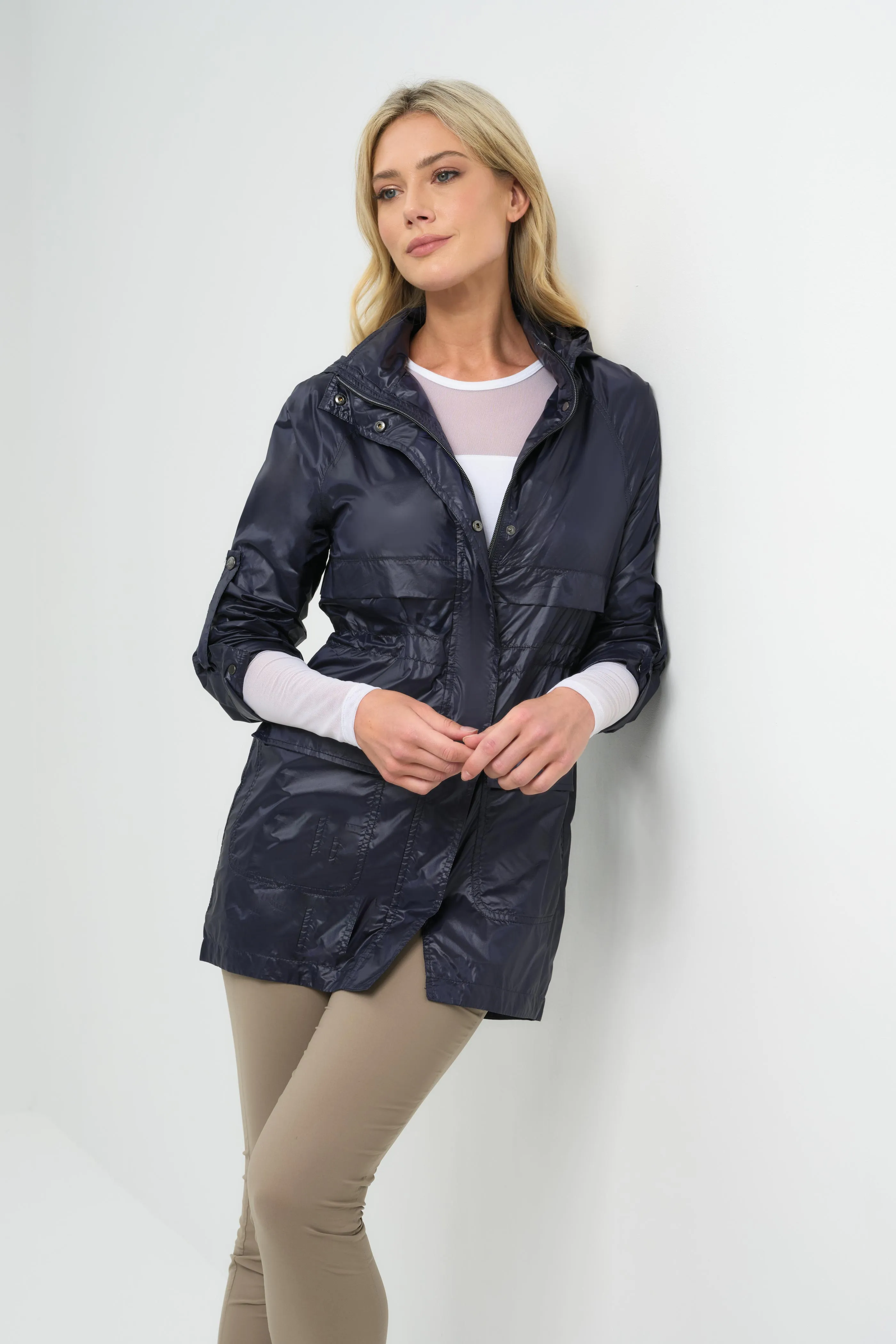 Polished Look Ramona Windbreaker Jacket