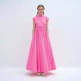 Modern Cut Flare Maxi Skirt